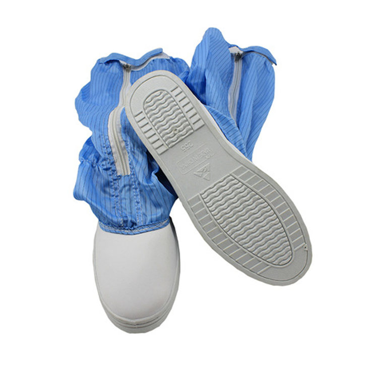 LN-1577108 Chaussures anti-poussière et antistatiques pour salles blanches Bottes hautes Chaussures propres