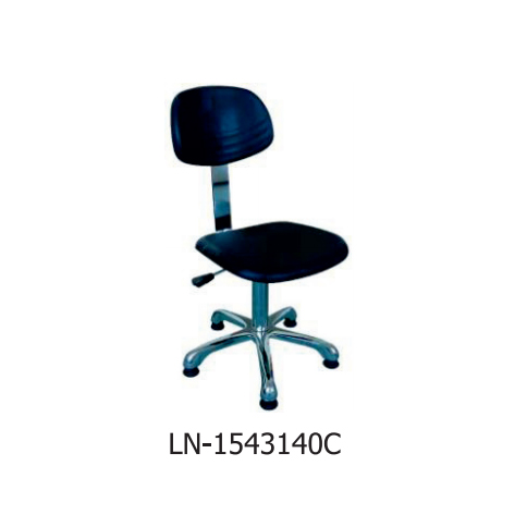 Chaise de laboratoire durable réglable en polyuréthane ESD utilisée dans un laboratoire de chimie
