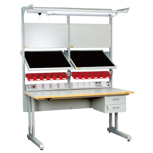 Établi de tiroir de tables de travail de laboratoire pour le laboratoire